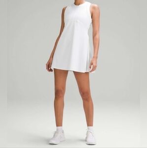 NWT Lululemon Grid Texture Sleeveless Tennis Dress size 6